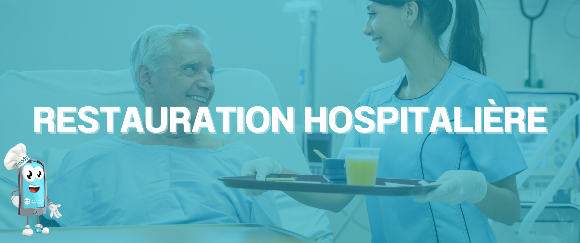 Tablette HACCP et logiciel restauration hospitalière