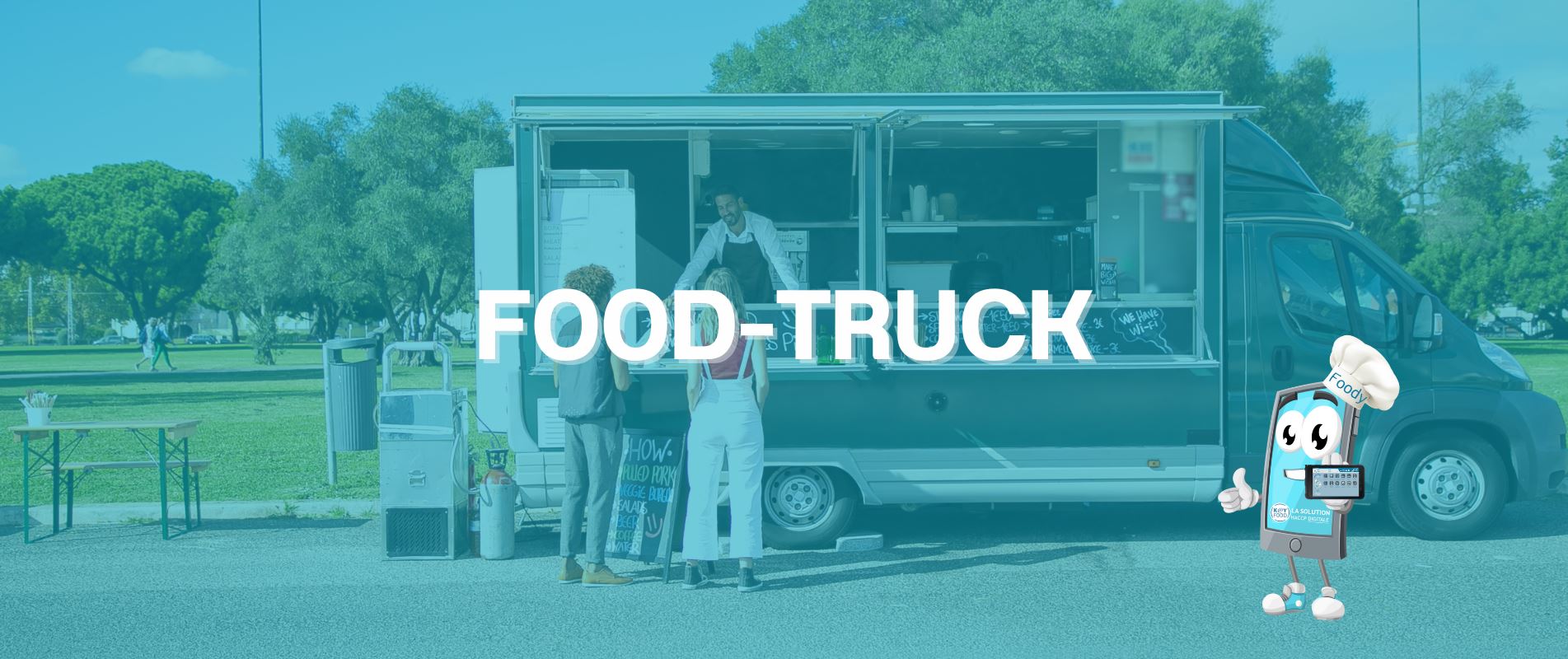 Tablette HACCP pour food truck