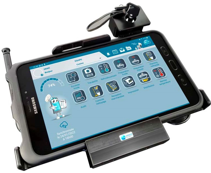 Tablette HACCP