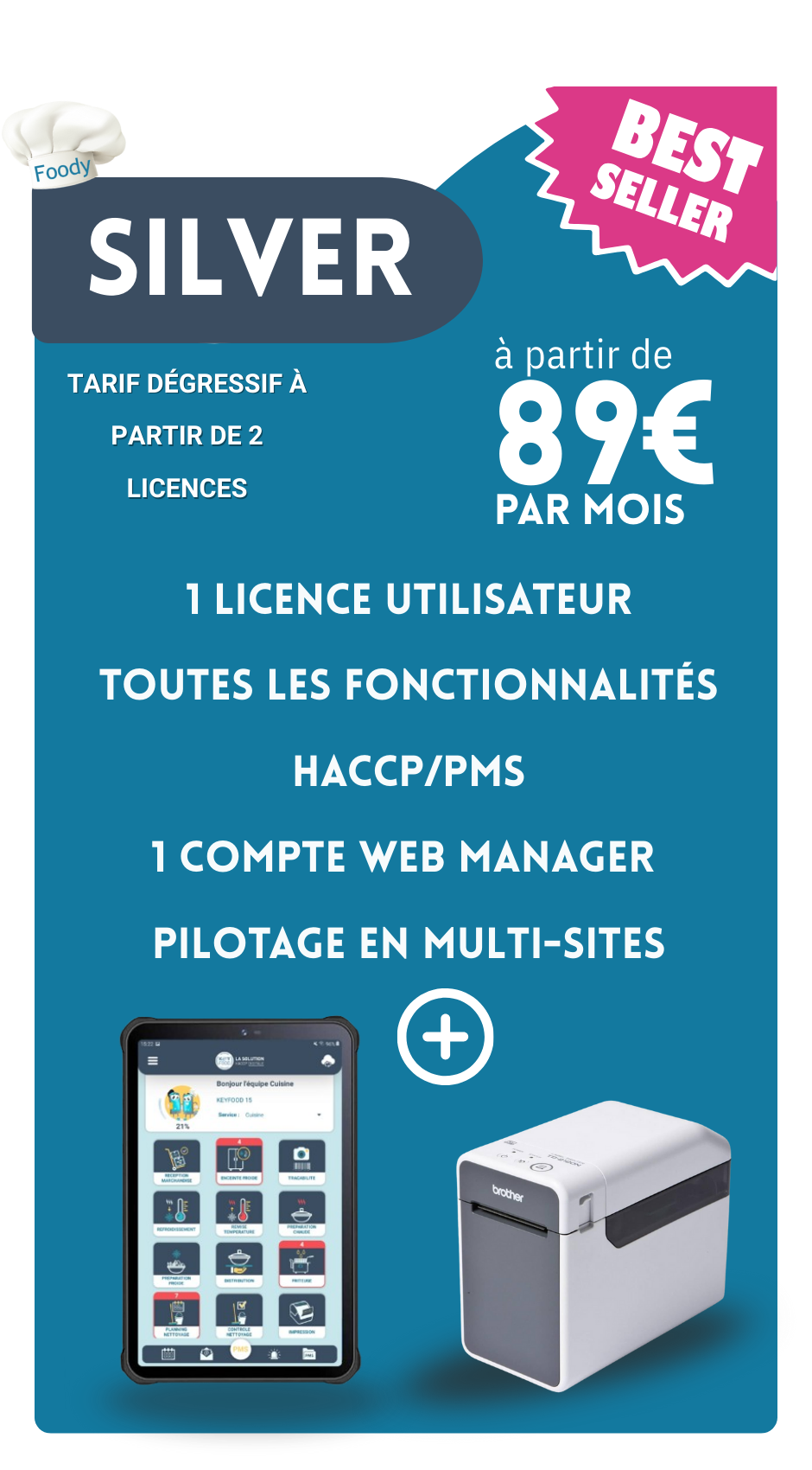 formule logiciel haccp