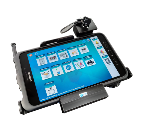 broche support tablette
